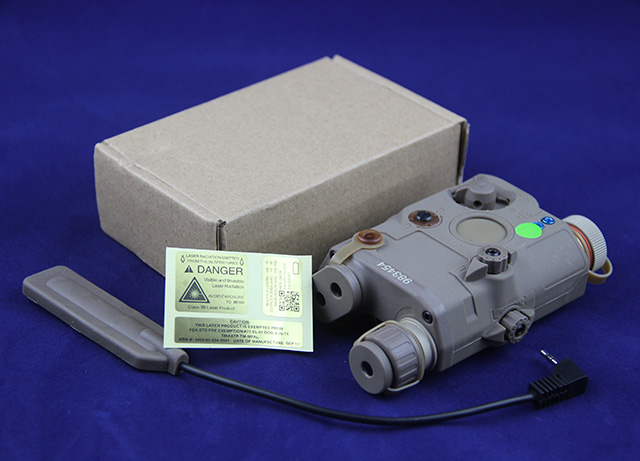 AN/PEQ-15 Green Laser White LED Flashlight Torch IR illuminator